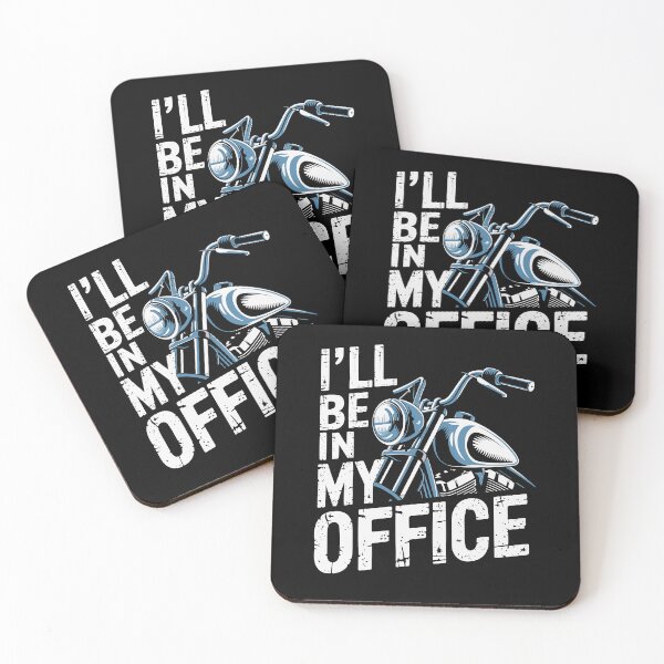 Item preview, Funny Biker | I'll Be in My Office Motorcycle Riding designed and sold by tmerchtrends.