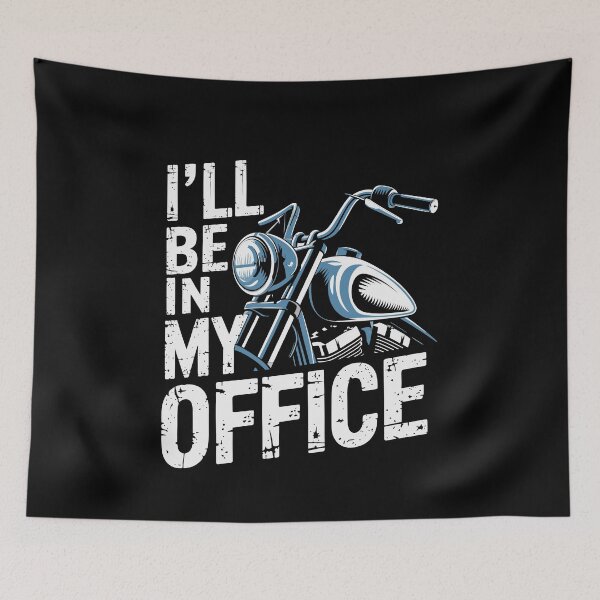 Item preview, Funny Biker | I'll Be in My Office Motorcycle Riding designed and sold by tmerchtrends.