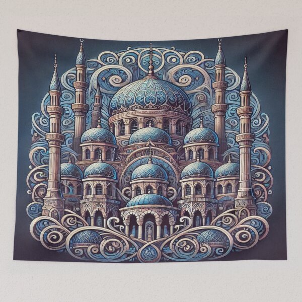Item preview, Istanbul's Cultural Fusion Abstract Reloaded Premium Trendy Best Gift designed and sold by Imaginarium of Chaos falcon88 .
