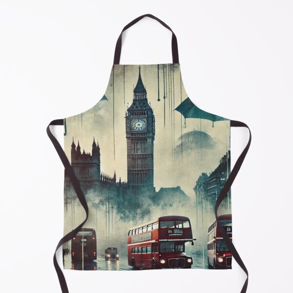 Item preview, London's Foggy Streets in Black and White Reloaded Premium Trendy Best Gift designed and sold by Imaginarium of Chaos falcon88 .