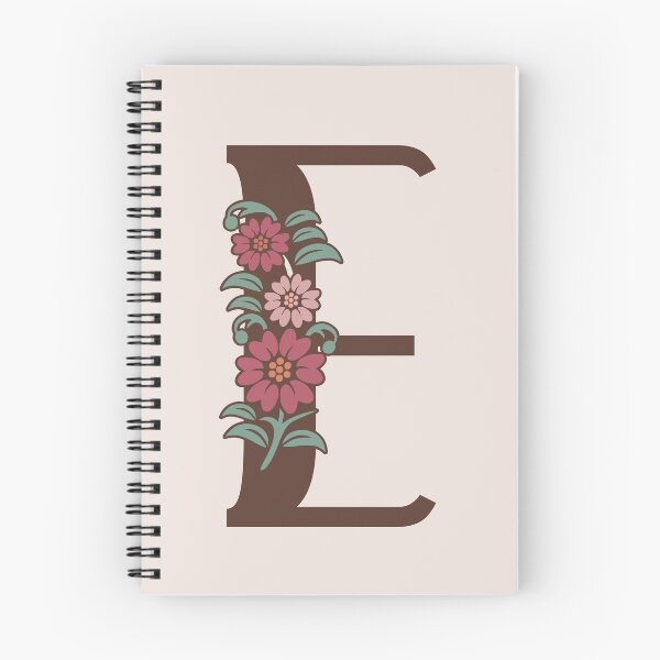 Item preview,  Floral E Monogram designed and sold by DonnaRaquel.