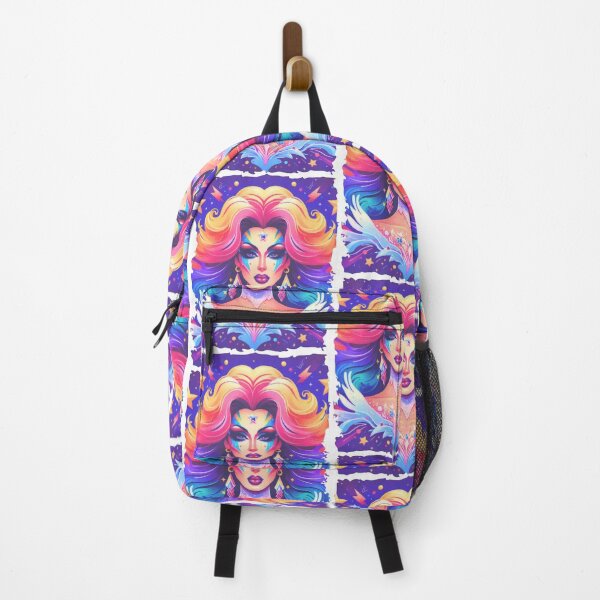 Item preview, Stunning Blonde with Vibrant Face Paint designed and sold by Arte Cartoon From TagTeam Group.