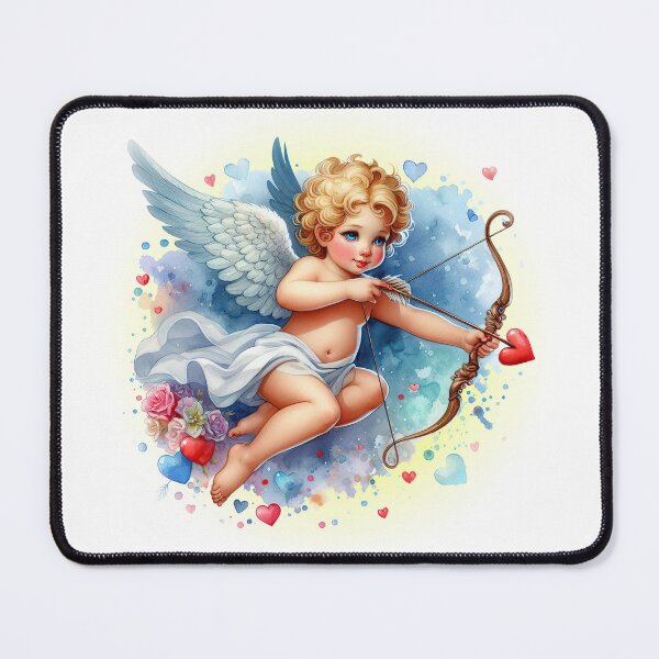 Item preview, Cupid's Sweet Valentine Serenade designed and sold by Delemore Art.
