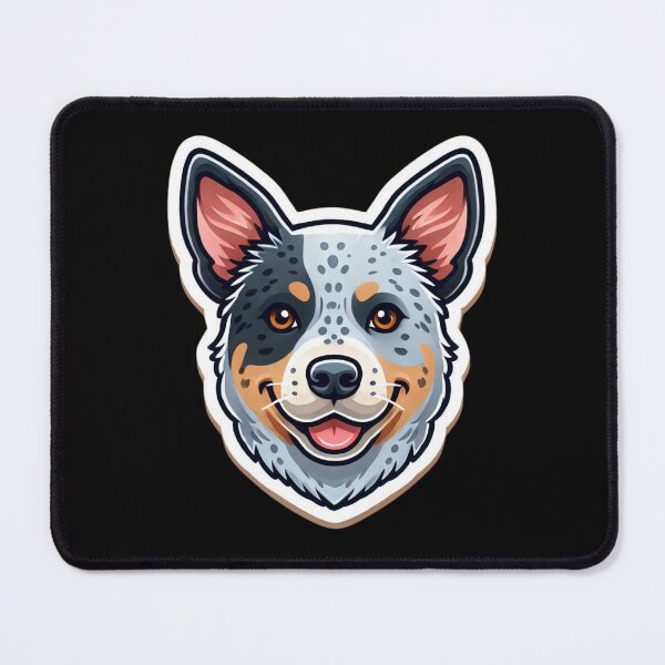 Item preview, Australian Cattle Dog Head designed and sold by ArtistEmbrace.