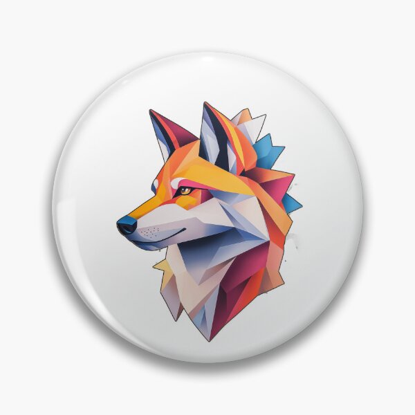 Item preview, Polygon Wolf designed and sold by Made-by-Gus.