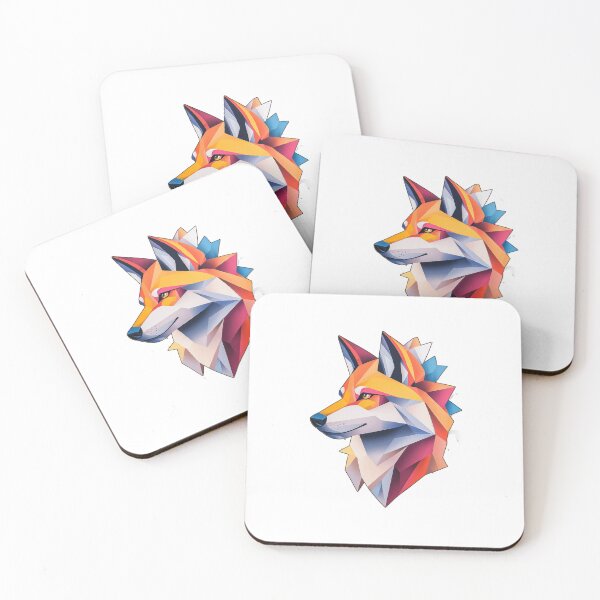Item preview, Polygon Wolf designed and sold by Made-by-Gus.