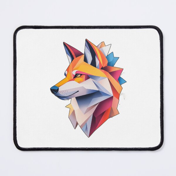 Item preview, Polygon Wolf designed and sold by Made-by-Gus.