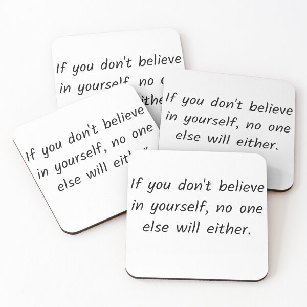 Item preview, Believe in self designed and sold by Solastavie.