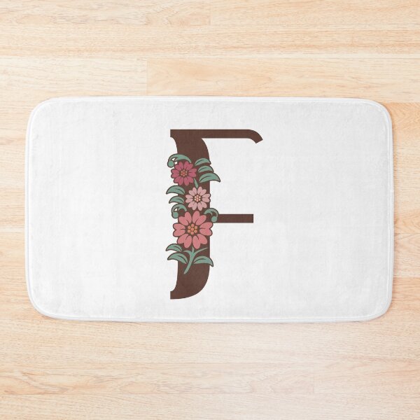 Item preview,  Floral F Monogram designed and sold by DonnaRaquel.