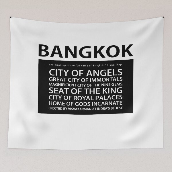 Item preview, The meaning of the full name of Bangkok designed and sold by Vanich-Panich.