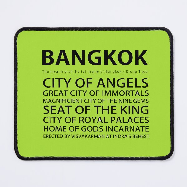 Item preview, The meaning of the full name of Bangkok designed and sold by Vanich-Panich.