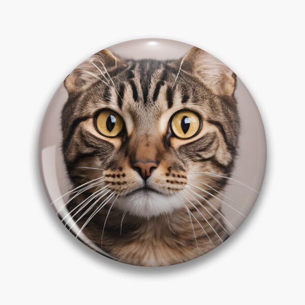 Item preview, Cute Funny Brown Tabby Cat Art Gifts For Tabby Cat Lovers  designed and sold by Cuteanimalgifts.