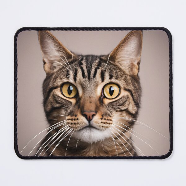 Item preview, Cute Funny Brown Tabby Cat Art Gifts For Tabby Cat Lovers designed and sold by Cuteanimalgifts.