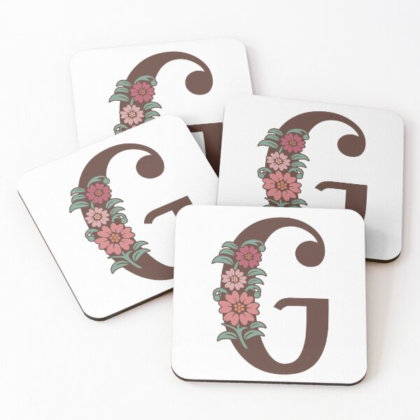 Item preview,   Floral G Monogram designed and sold by DonnaRaquel.