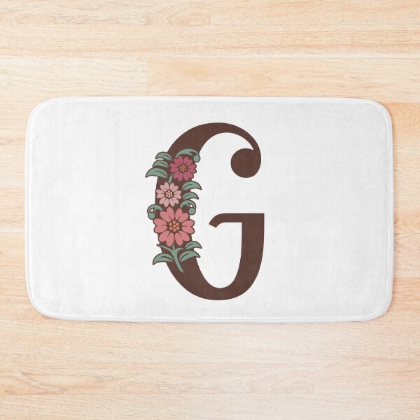Item preview,   Floral G Monogram designed and sold by DonnaRaquel.