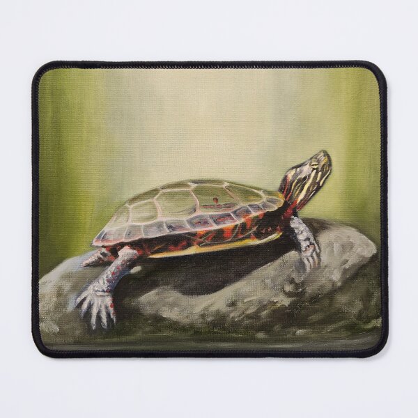 Item preview, Turtle Rock - painted turtle painting designed and sold by Emily Bickell.