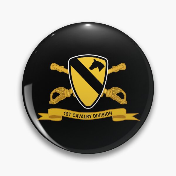 Item preview, Army - 1st Cavalry Division - SSI  w Br - Ribbon designed and sold by Military Insignia Products.