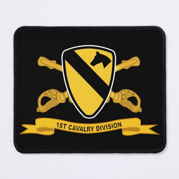 Item preview, Army - 1st Cavalry Division - SSI  w Br - Ribbon designed and sold by Military Insignia Products.
