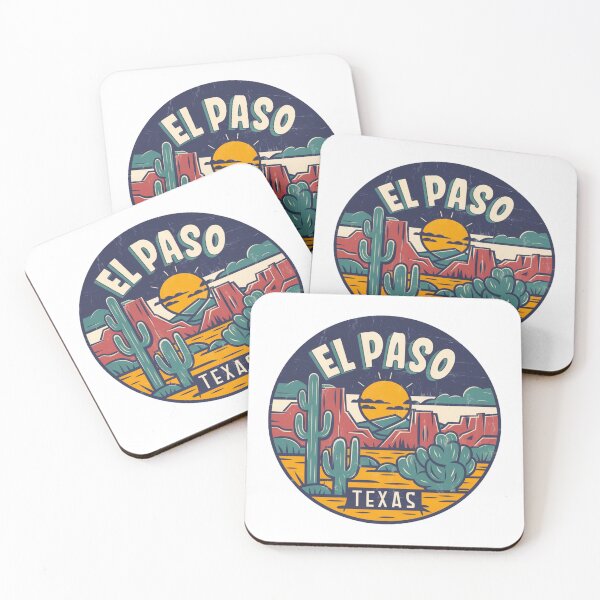 Artikelvorschau, El Paso, Texas | Sonnenuntergang im Südwesten entworfen und verkauft von CircinusStore.