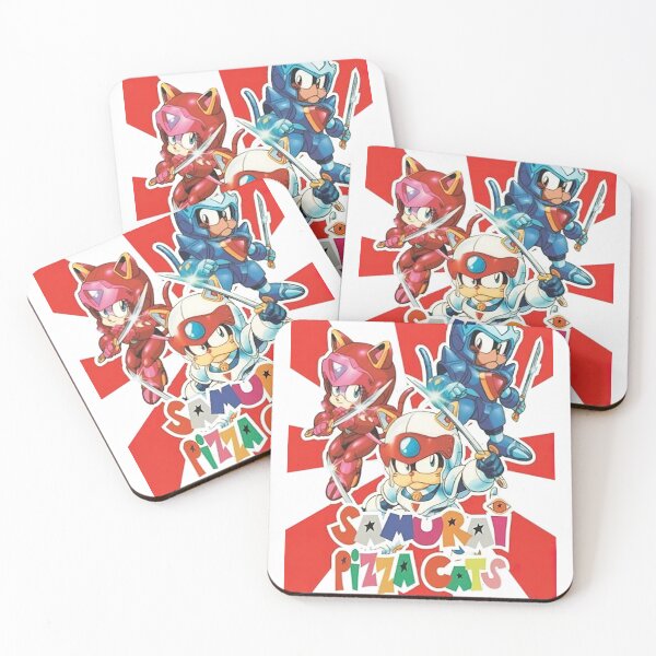 Item preview, ⭐Samurai Pizza Cats HD⭐ designed and sold by Retr0Tshirts.