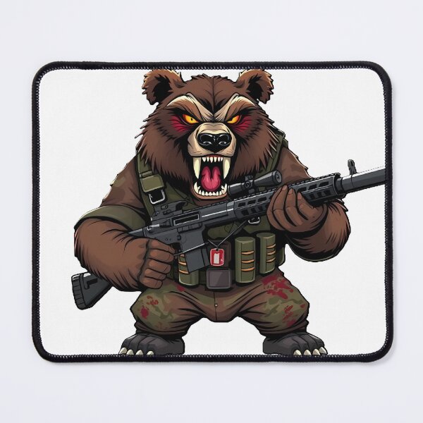 Item preview, Fighting Bear designed and sold by RobDaHoody.