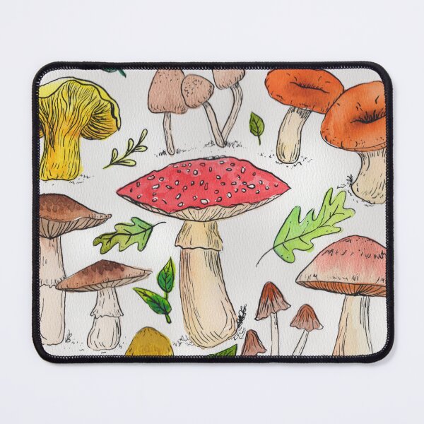 Item preview, Watercolor Mushrooms designed and sold by KateJohnsonArt.