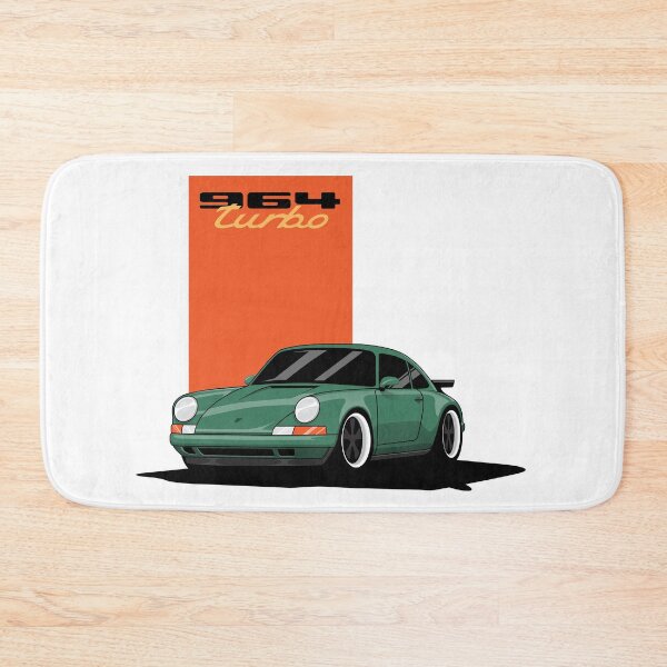 Item preview, Porsche 964 911 930 Turbo Illustration Green designed and sold by blackdogshop.