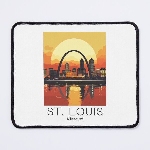 Item preview, A Vintage Travel Illustration of St. Louis - Missouri - United States designed and sold by GoodOldVintage.