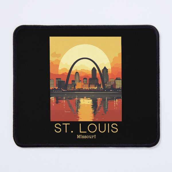 Item preview, A Vintage Travel Illustration of St. Louis - Missouri - United States designed and sold by GoodOldVintage.
