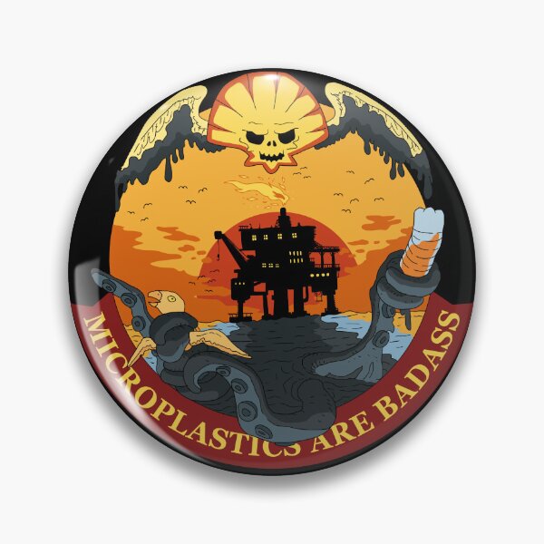 Item preview, microplastics are badass designed and sold by JJadx.