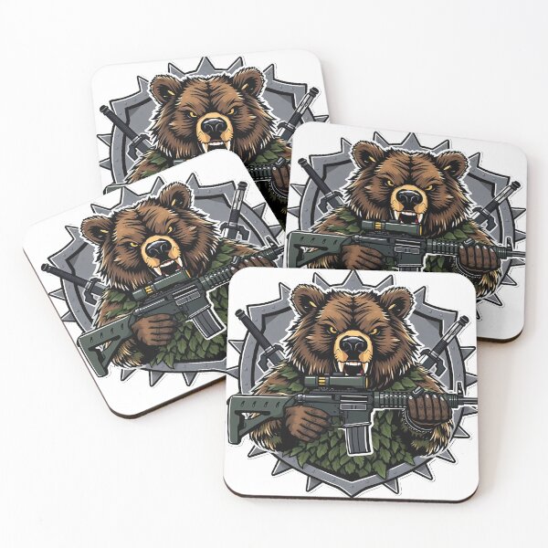 Item preview, Bear in Action designed and sold by RobDaHoody.