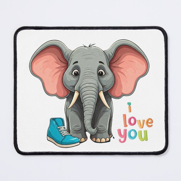 Item preview, Elephant Shoe and I love You designed and sold by FitEnvy.