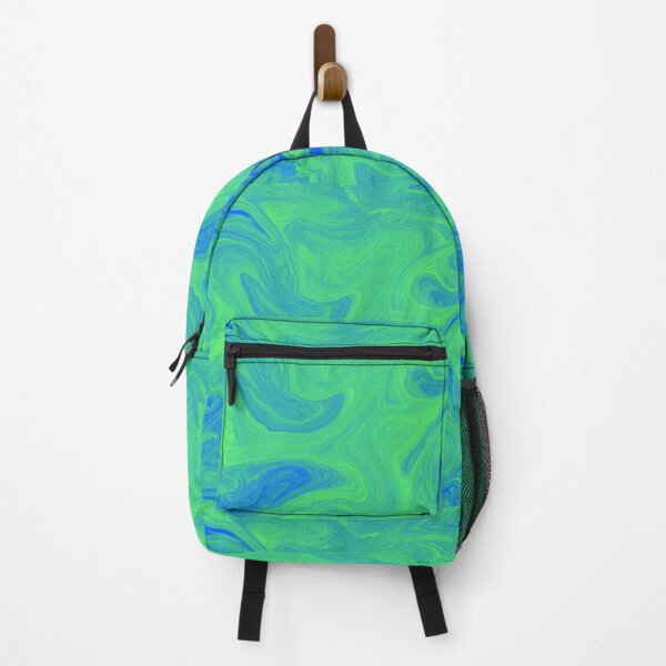 Item preview, Wavy Baby - Green & Blue psychedelic-esk wave designed and sold by ricnelli.