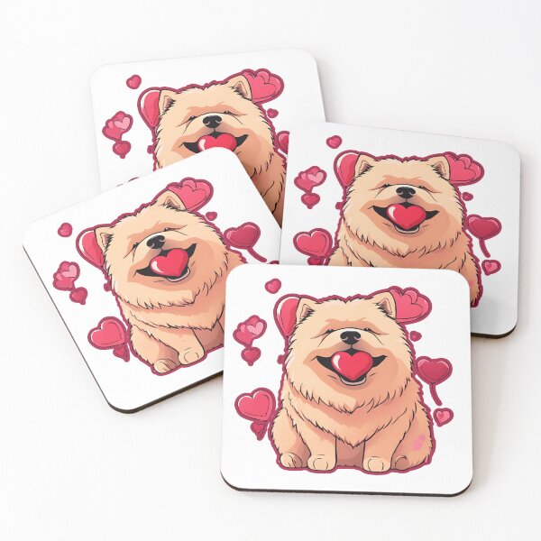 Artikelvorschau, Valentinstag Chow Chow Niedlichkeit entworfen und verkauft von GoodyPaws.