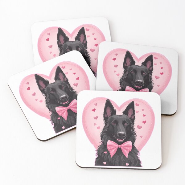 Item preview, Valentine's Day Groenendael Elegance designed and sold by GoodyPaws.