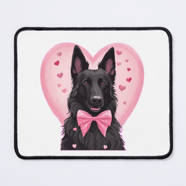 Item preview, Valentine's Day Groenendael Elegance designed and sold by GoodyPaws.