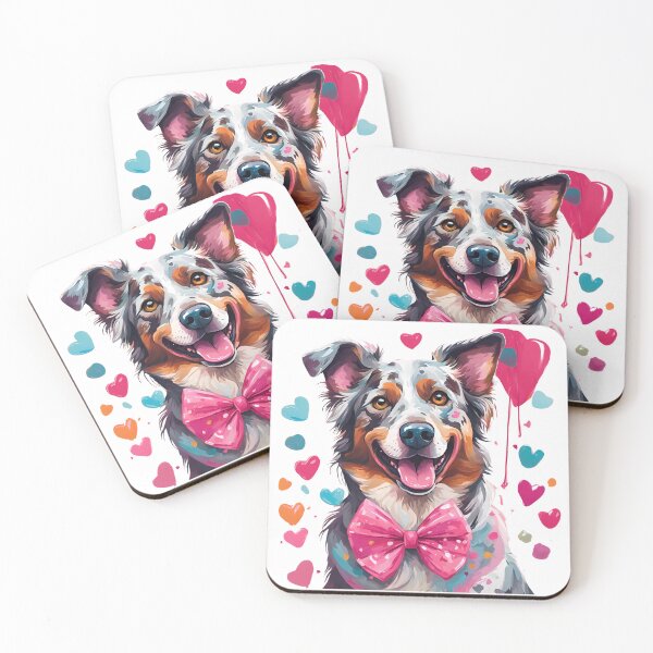 Item preview, Valentine's Day Australian Shepherd Love designed and sold by GoodyPaws.
