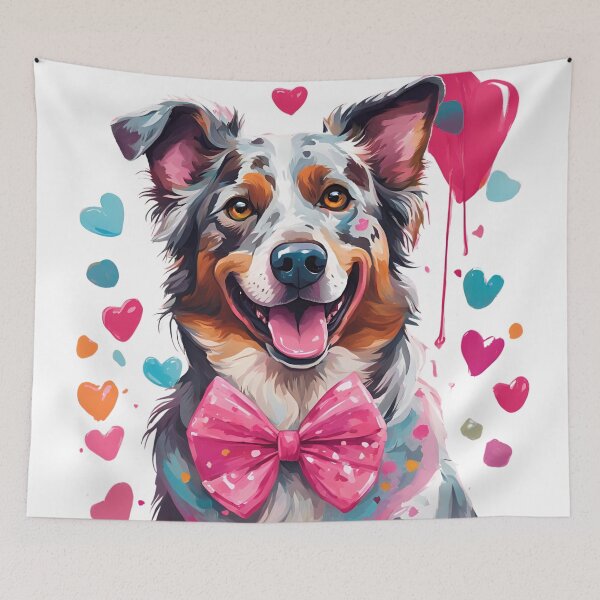 Item preview, Valentine's Day Australian Shepherd Love designed and sold by GoodyPaws.