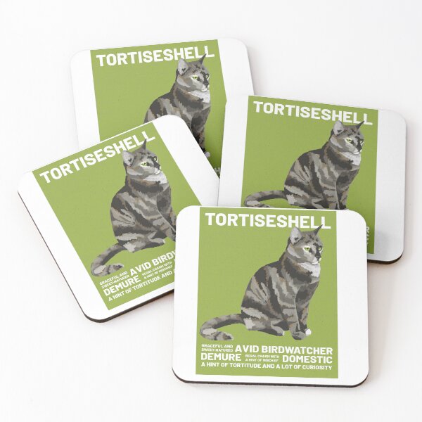 Item preview, Tortoiseshell Cat Sign designed and sold by Anne Claiborne.