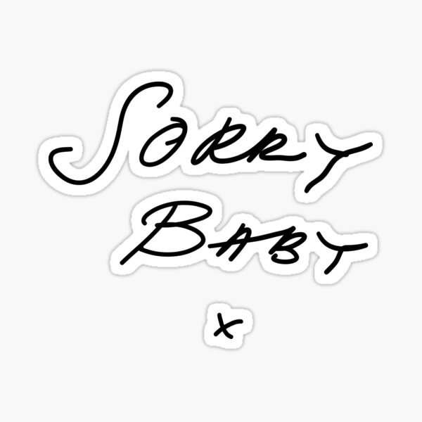 Item preview, Sorry baby designed and sold by gavibe.