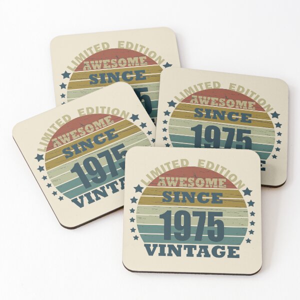 Item preview, Born in 1975 vintage 50th birthday designed and sold by Alexaltay.