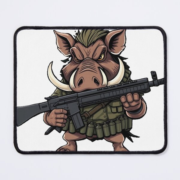 Item preview, The War Hero: Wild Boar Edition designed and sold by RobDaHoody.