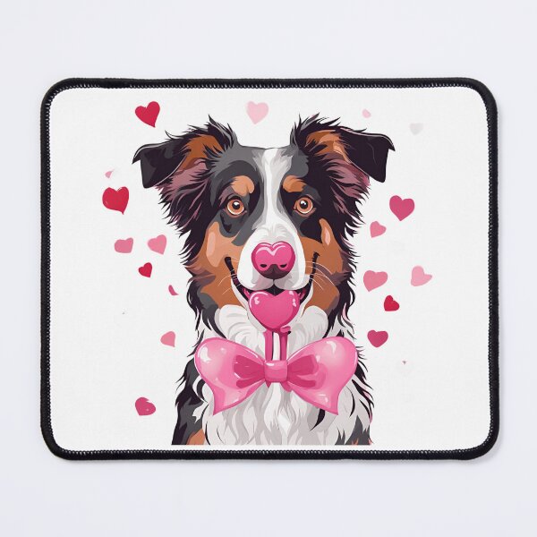 Item preview, Valentine's Day Australian Shepherd Love designed and sold by GoodyPaws.