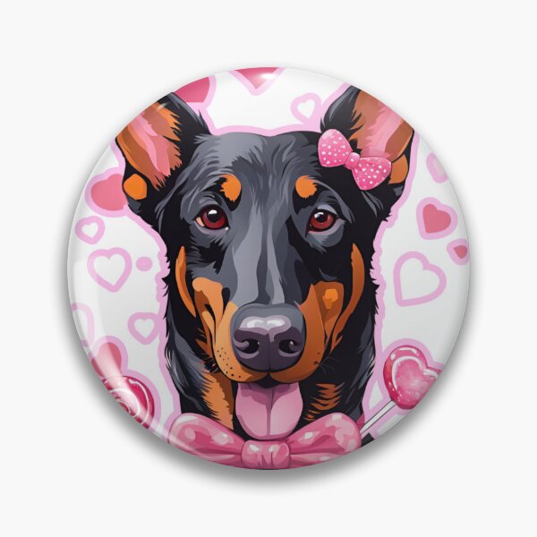 Item preview, Valentine's Day Beauceron Affection designed and sold by GoodyPaws.