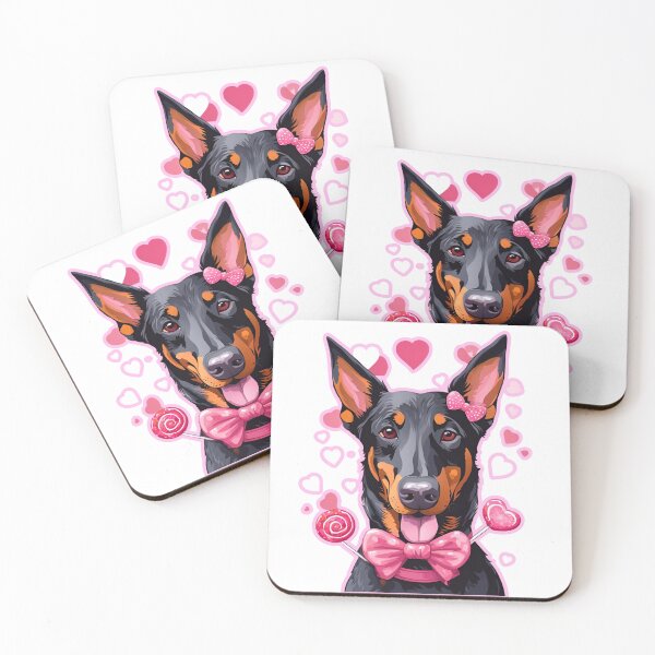 Item preview, Valentine's Day Beauceron Affection designed and sold by GoodyPaws.