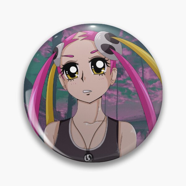 Item preview, Plumeria (80/90s anime style) designed and sold by The Nobody Girls - ART.