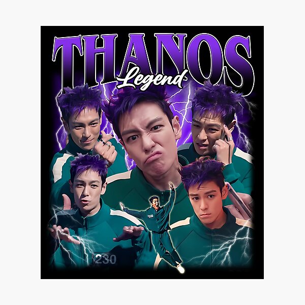 Item preview, Thanos Legend - Choi Seung-hyun Vintage designed and sold by quotes-print.
