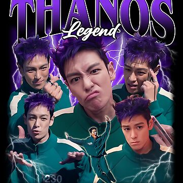 Artwork thumbnail, Thanos Legend - Choi Seung-hyun Vintage by quotes-print