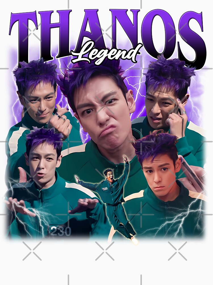 Thumbnail 7 of 7, Classic T-Shirt, Thanos Legend - Choi Seung-hyun Vintage designed and sold by quotes-print.