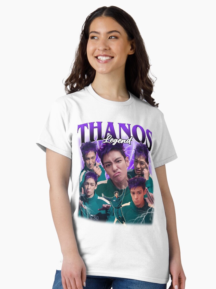 Thumbnail 2 of 7, Classic T-Shirt, Thanos Legend - Choi Seung-hyun Vintage designed and sold by quotes-print.